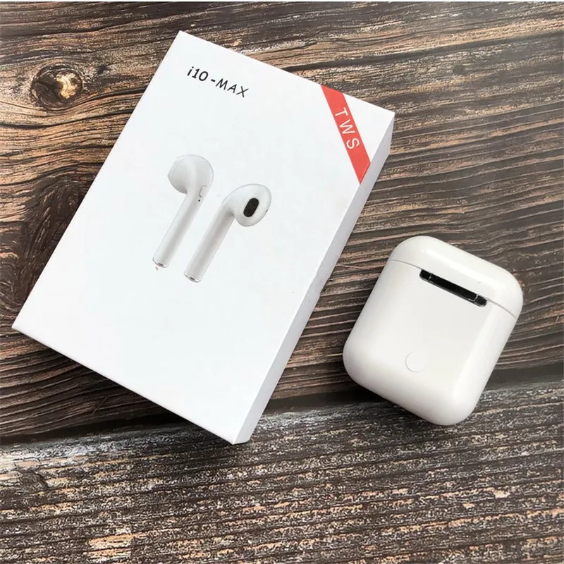 BCWH в ухо Bluetooth беспроводные наушники 4,2 I10 Max Bluetooth наушники двойные наушники с зарядным устройством для Android Iphone7/8/X
