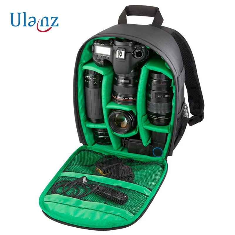 Рюкзак для камеры DSLR SLR сумка мягкий водонепроницаемый рюкзак Nikon Canon Sony Olympus Samsung