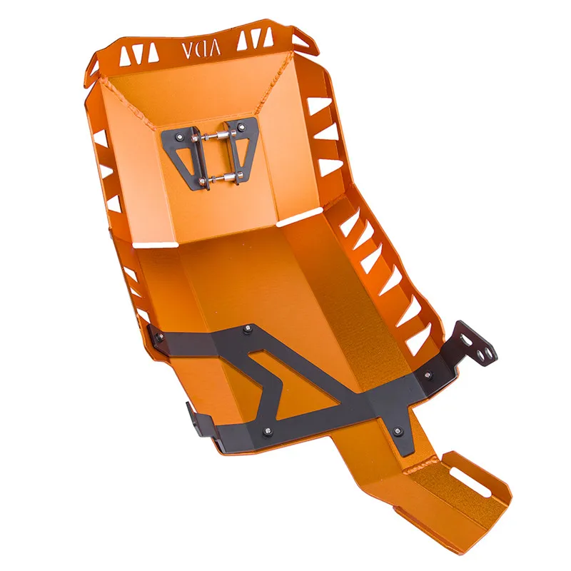 

For KTM 1050 Adv 15-16 1190 Adv 13-16 1290 Adv 14-19 Large Engine Guard Glide Skid Plate Cover Protector Adventure R Orange
