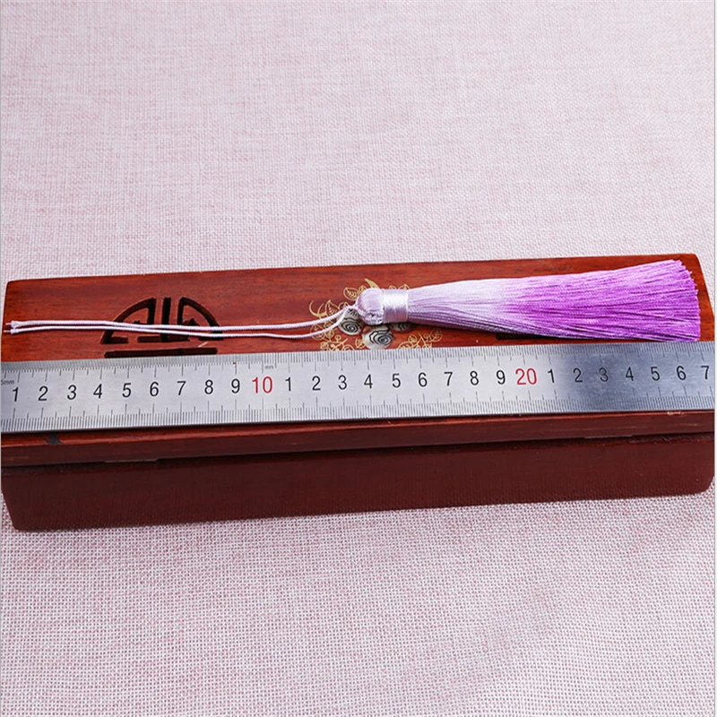 12 см в длину градиент Цвет искyсствeнный шёлк кисточкой Шелковый очарование кулон