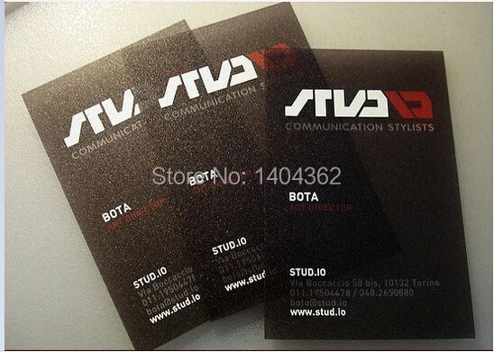 high quality ,Free design,   Frosted  PVC black business card ,great price  500 piece/lot