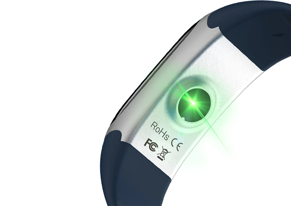 HUACP R7 Smart Watch Sport монитор сердечного ритма крови Давление фотоплетизмографический(PPG) фитнес-трекер здоровья наручные браслет USB для зарядки