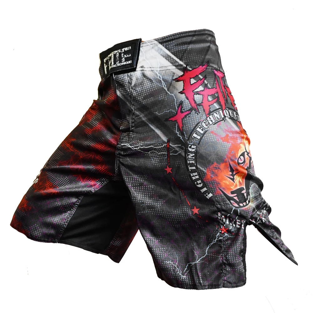 Распродажа Muay Thai Fighting Wolf fitness sanda дешевые шорты mma Мужские штаны боксерские