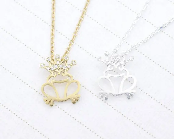 Оптовая продажа Новое поступление Прямая с фабрики ожерелье подвеской лягушки