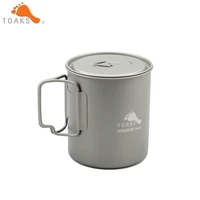 toaks outdoor hiking camping picnic titanium pot mug bowl 3 in1 lightweight camping equipment 500ml 650ml 750ml 900ml 1100ml