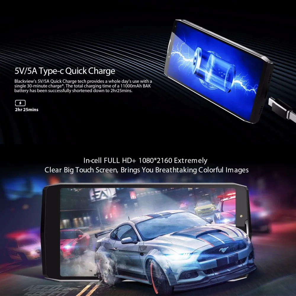 Оригинальный смартфон Blackview P10000 Pro 5 99 &quotincell FHD экран 4 Гб ОЗУ 64 ПЗУ MTK6763