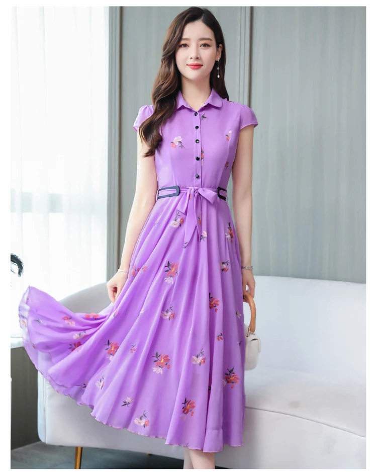 Женское дизайнерское летнее милое платье средней длины с вышитым цветочным