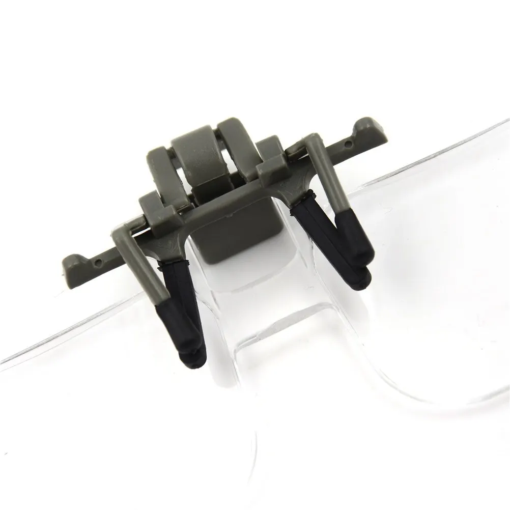 

Repair Tool Magnifier Folding Handfree Clip On Clear Magnifying Glasses HD Lens Precise Eyeglasses Jewellery Appraisal Watch