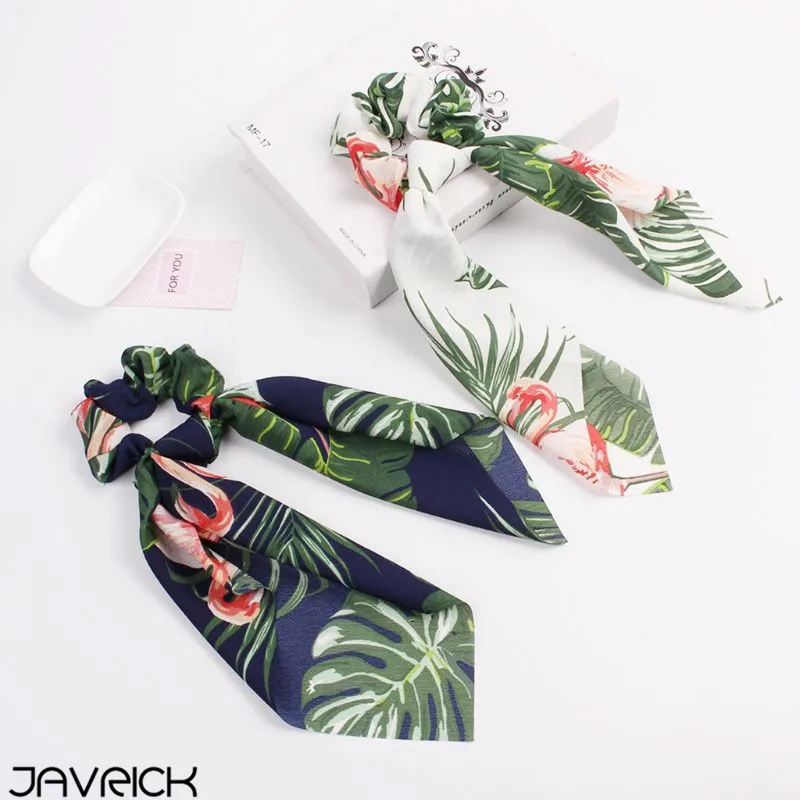 Летняя женская заколка для волос в богемном стиле фламинго принт тропических