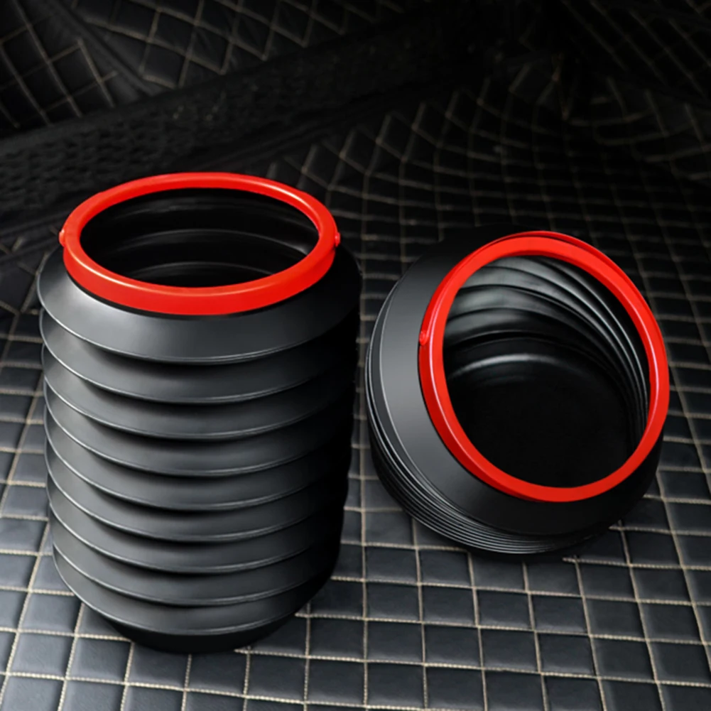 Портативный автомобильный мусорный бак на 4 л складной креативный