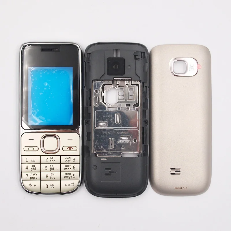 Чехол для Nokia C2-01 с ивритовой клавиатурой | Мобильные телефоны и аксессуары