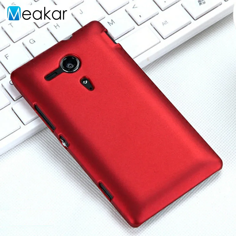 Матовый пластиковый чехол для Sony Xperia Sp M35H C5302 C5303 C5306 задняя крышка телефона |