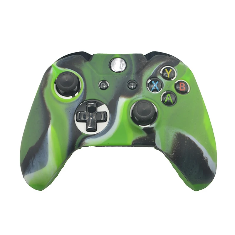 Камуфляжный мягкий силиконовый защитный чехол для Xbox One контроллер резиновый протектор чехол для X box One геймпад