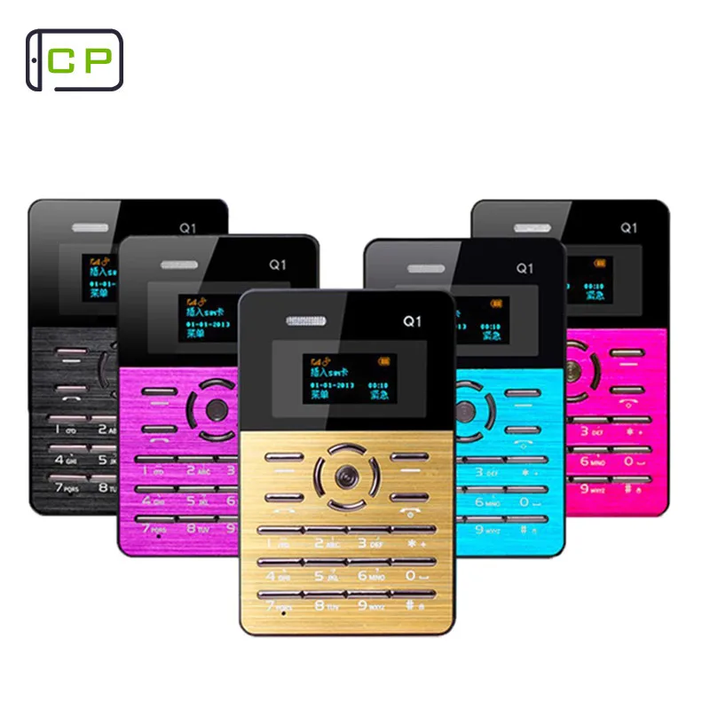 Оригинальная клавиатура с русской раскладкой AEKU Q1 Ультратонкий карманный MP3