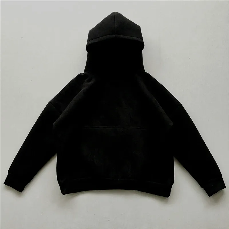black Harajuku замшевые толстовки, Женская толстовка, плюс размер, пуловер bf, Осень-зима, женские толстовки, Moletom Feminina, модная Толстовка C3941 - Цвет: black