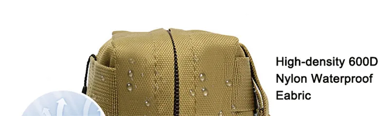 WOLFONROAD Открытый водонепроницаемый военный охотничий Molle Чехол Тактический Подсумок для мужчин и женщин поясные спортивные сумки L-YB-002