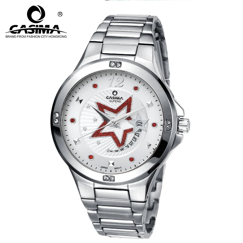 Часы CASIMA женские кварцевые брендовые Роскошные водонепроницаемые Модные