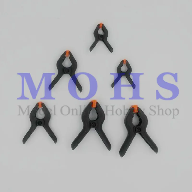 Пластиковые стальные зажимы 10 шт./лот 2 3 4 дюйма высокопрочный зажим для моделей