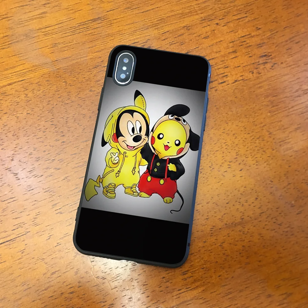 Милые Мультяшные Чехлы для iphone 6 6S 7 8 Plus 5 5S SE 8 Plus iphone X XR XS MAX XsMax - Цвет: 1836