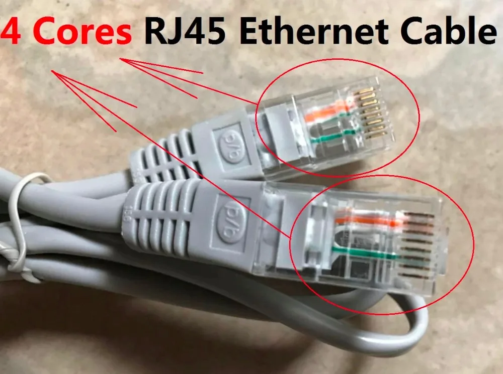 Лучшая цена новый четырехъядерный сетевой кабель CATE5 3 фута 1 м RJ45 Ethernet CAT5 CAT 5