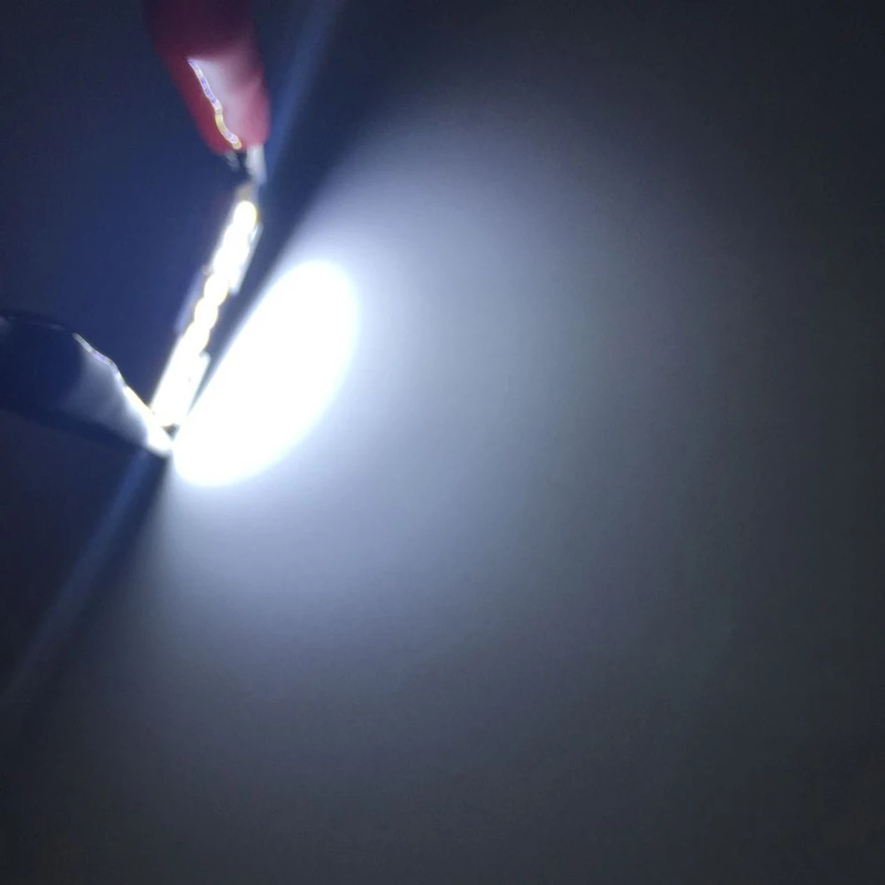 YSY 10 шт. Гирлянда для автомобиля 31 мм Светодиодная лампа белая 3030 SMD c5w 36 39 42