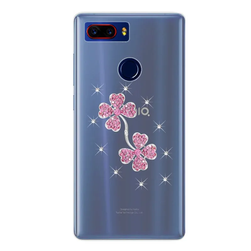 For ZTE Nubia Z17s phone cases Blade X7 Axon 7s 7 Z11 z17 mini max lite Z18 Rhinestone crystal cover |