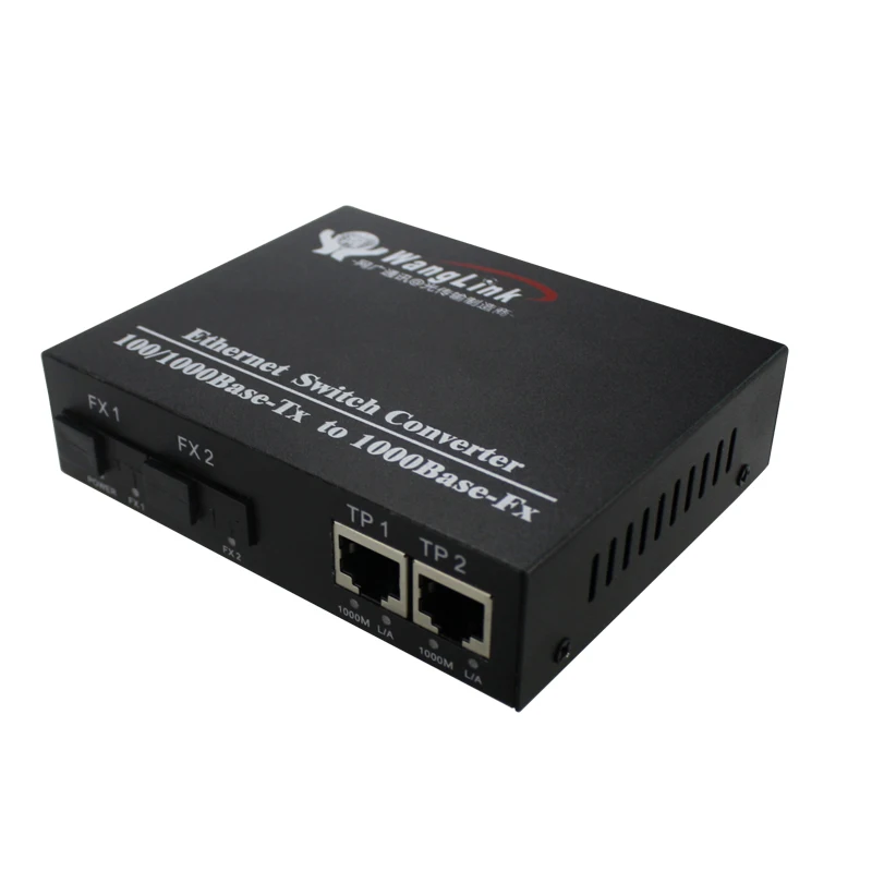 10/100 Мбит/с 2rj45 ethernet порты 2 волоконно оптических порта одноволоконный 1000/1310 нм