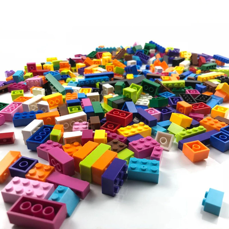Строительные блоки ZSIIBO 500 шт. Legoings City сделай сам творческие кирпичи объемные