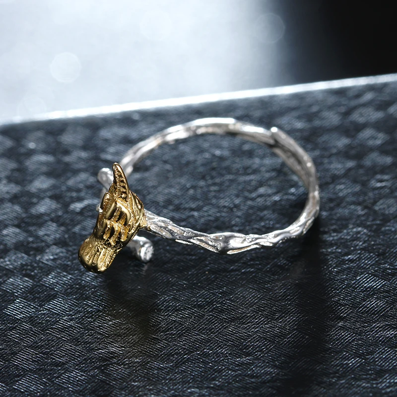 Кольцо унисекс из серебра 925 пробы регулируемого размера|jewelry anniversary gifts|jewelry