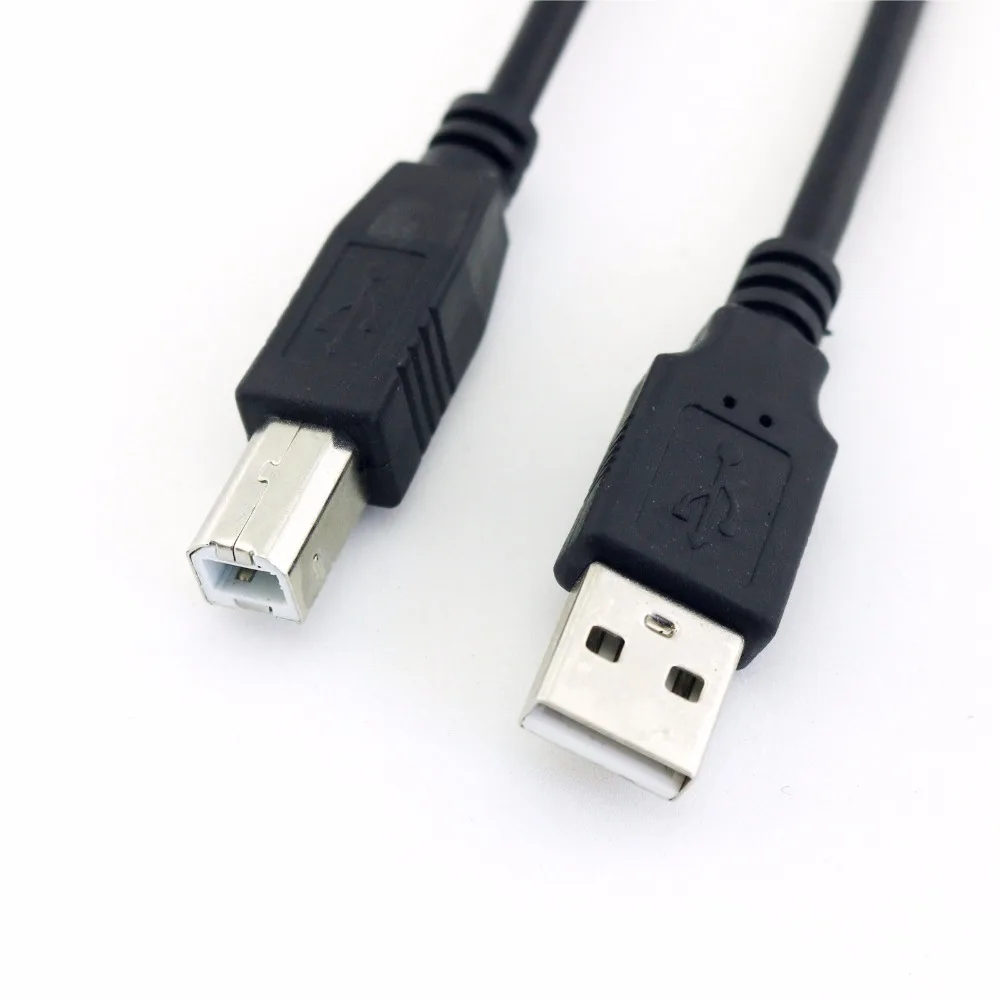Фото Кабель-Переходник USB 2.0 Type A (штекер)-USB 2,0 B (штекер) для принтера, сканера, 1 фут, 1 шт. №3