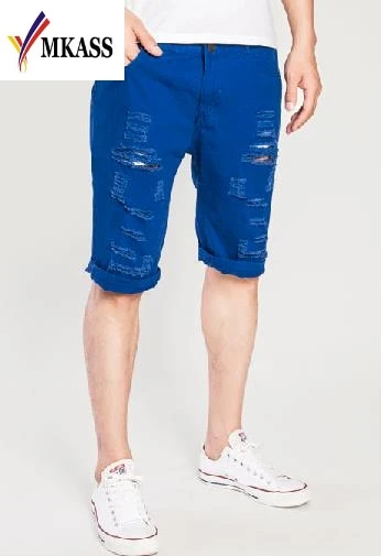 2017 хит повседневные летние мужские джинсовые шорты тонкие обычные до колен