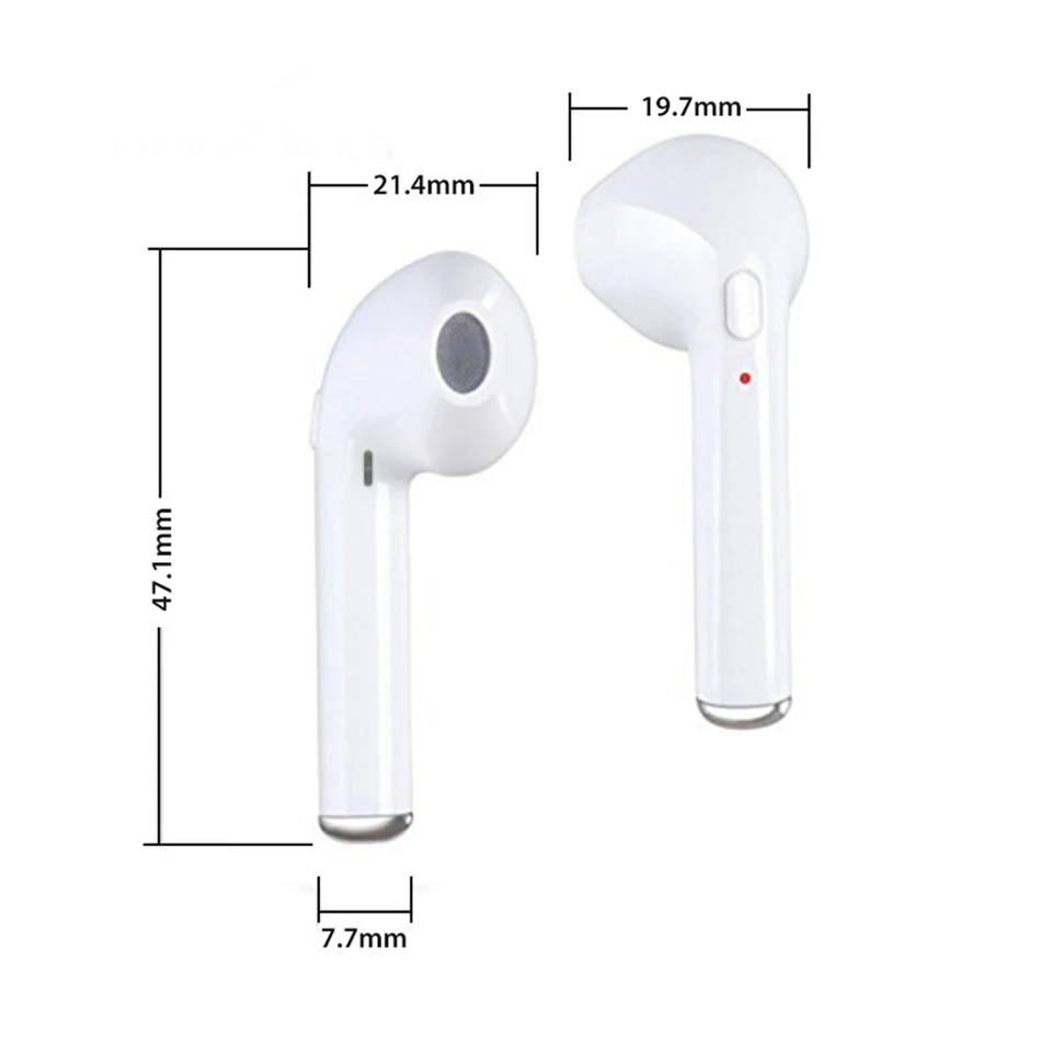 I7s TWS Bluetooth наушники стерео вкладыши Беспроводные с зарядным устройством Mic PK i9s i10s