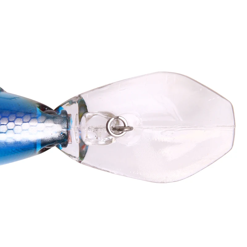 YTQHXY плавающий Глубокий Дайвинг Crankbait рыболовные приманки 17 8 г/70 мм воблеры с 6 #