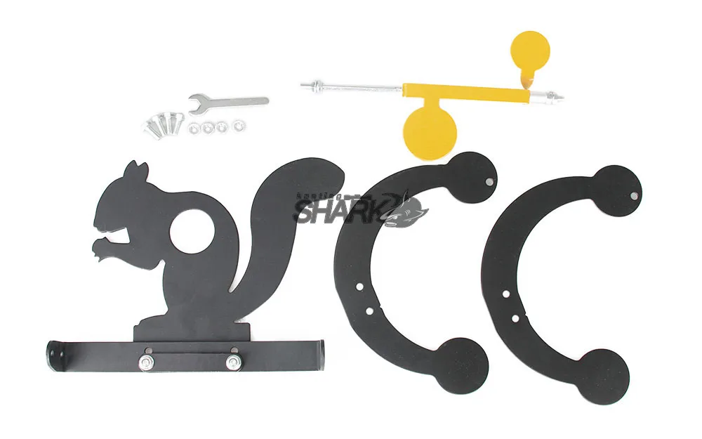 Тактический 3 мм толщиной углерода Сталь нокдаун автоматический сброс Стрельба