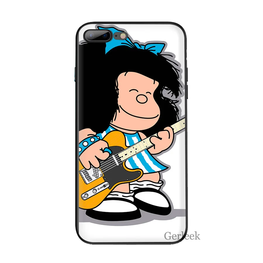 Чехол для телефона Mafalda DIY красивый чехол iPhone 6 6S 5 5S SE XR X XS MAX 8 7 Plus | Мобильные