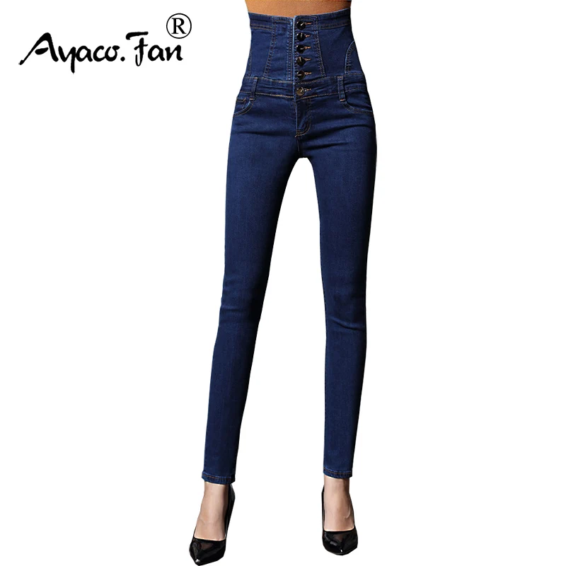 

2022 Jeans Womens High Waist Black Vintage Denim Long Pencil Pants 6XL Woman Jeans Camisa Feminina Lady Fat Trousers