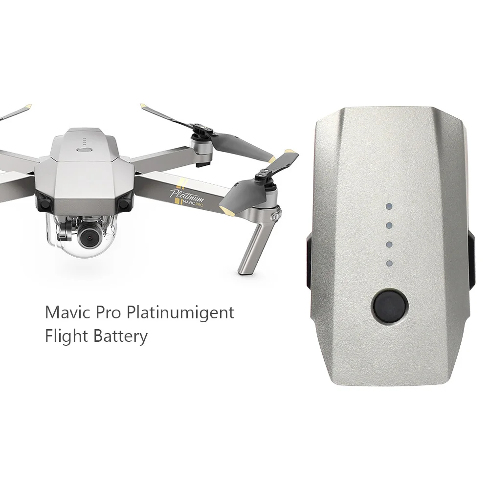 DJI восстановленная батарея для Mavic Pro Платиновый Дрон интеллектуальная летная