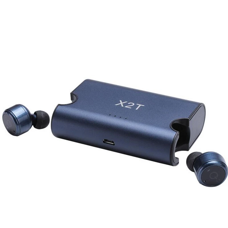 2018 Новый x2t HiFi Беспроводной Bluetooth Наушники Портативный двойной наушники открытый