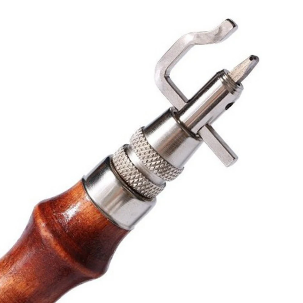 1 шт. кожаный набор для прессования краев регулируемый сшивающий и инструмент