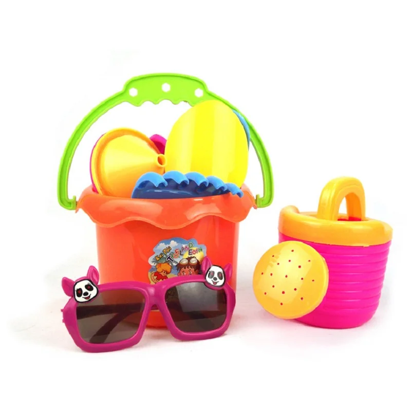9pcs/set sand playing tool for kids toys beach toy in the sands and water table set tool|beach kids|sand toolsbeach tools |