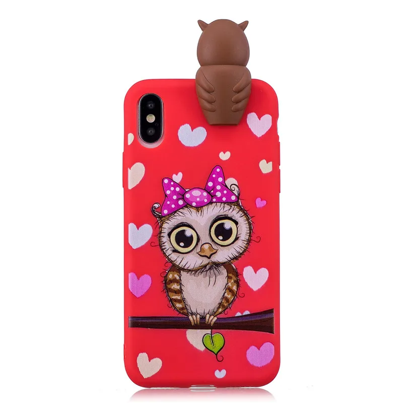 G Мягкий ТПУ чехол для телефона для Coque Xiaomi Red Note 5 6 Red 6A 7 GO Note 7 6 Pro Чехол панда Единорог сова мультфильм кукла игрушки Etui Funda - Цвет: G