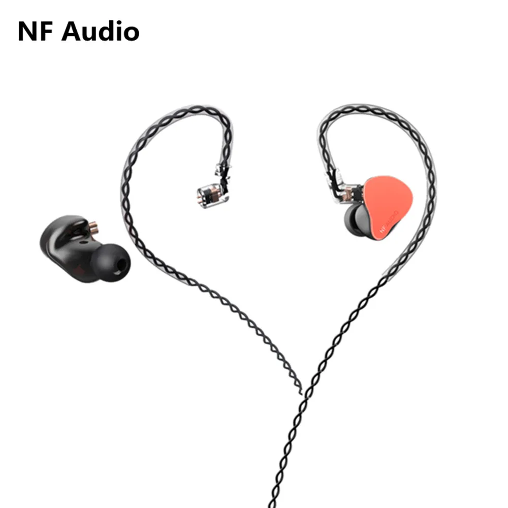 Наушники вкладыши NF AUDIO NF2u 2 сбалансированные арматурные Hi Fi мониторы IEM 0 78 мм