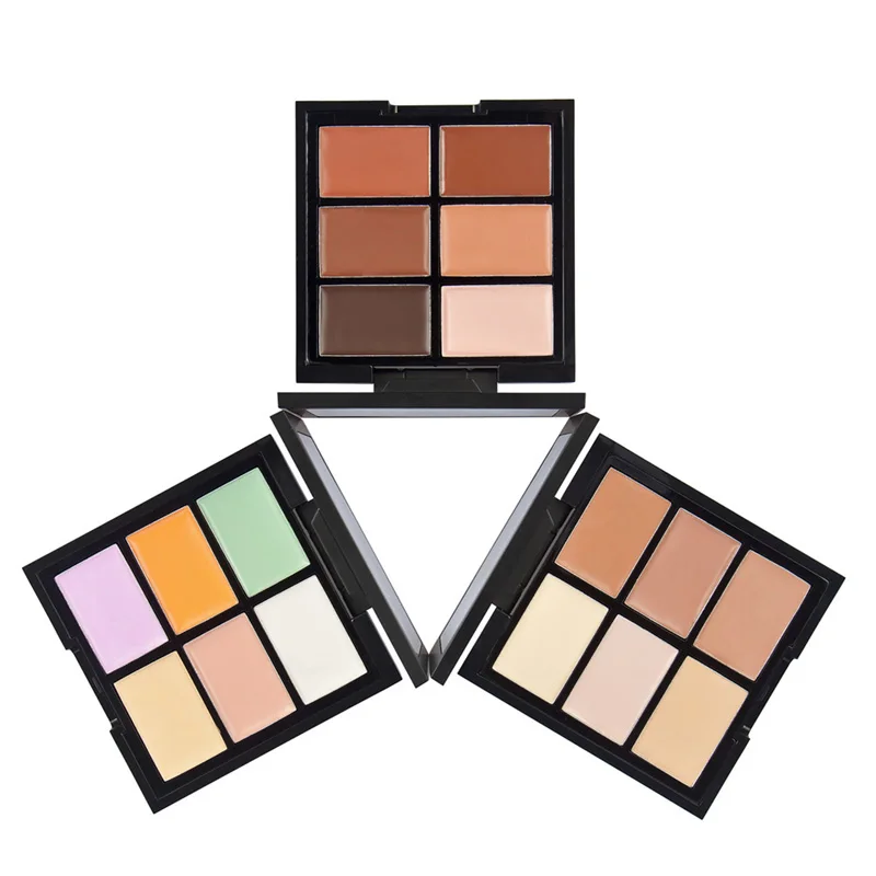 Палитра водостойких консилеров для лица 6 цветов | Красота и здоровье