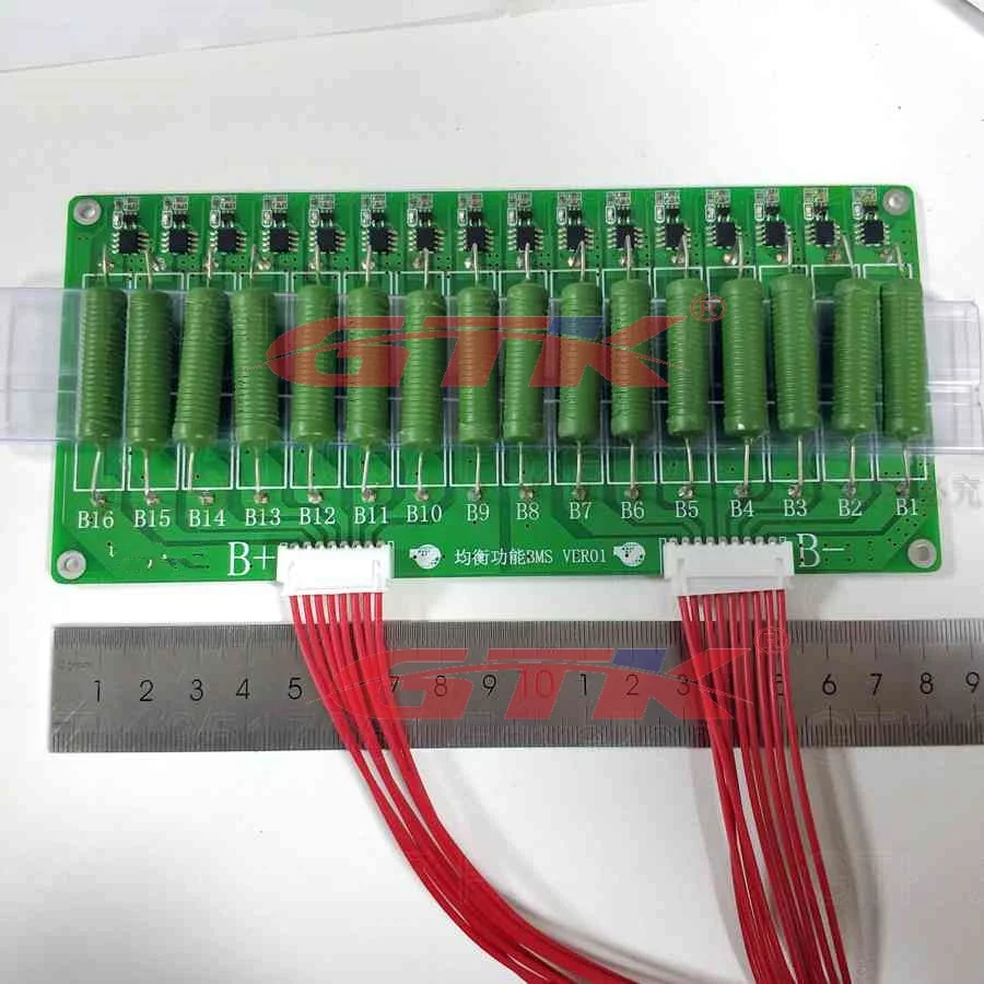 1 шт. балансир высокой мощности BMS 3s до 16S 60V 1A литиевая 1000ma BMS Lifepo4 16S 48V 1500mA 1.5A выравнивание тока только балансировка