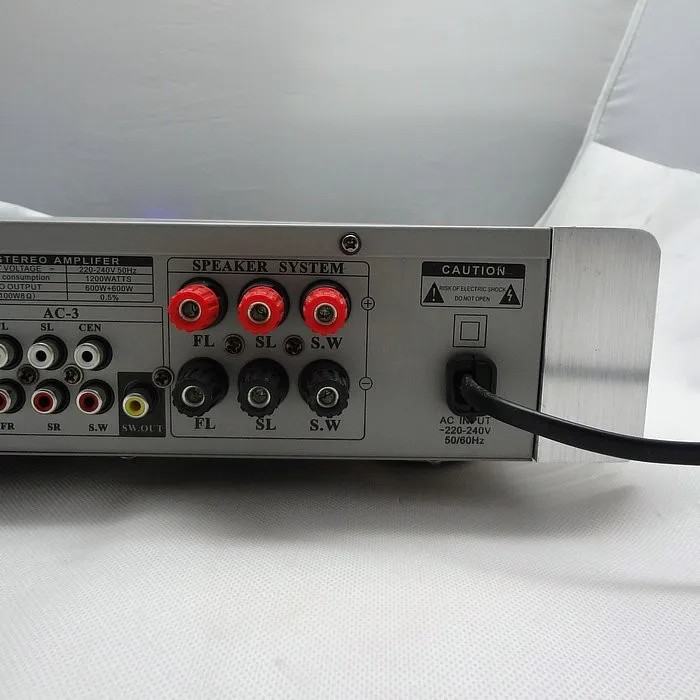 P-805U 600 Вт 2CS5200 HiFi 5,1 канальный цифровой объемный караоке-усилитель профессиональный мощный домашний кинотеатр