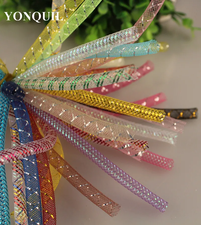 Металлический 8 мм трубчатые с конским волосом кринолин свадебные труба Crin