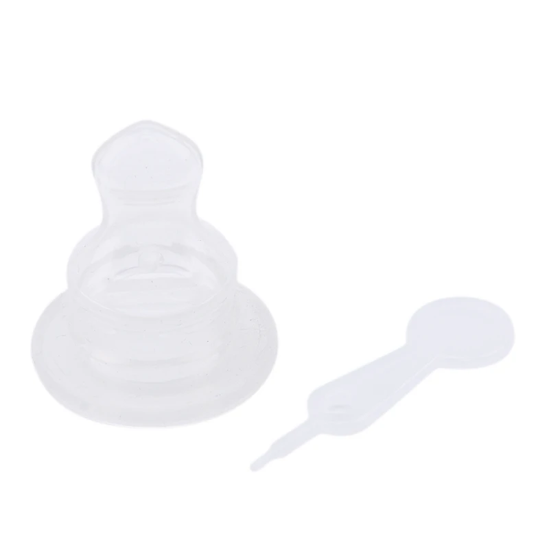 Пищевая силиконовая стандартная губка для сосков кисть мха соски кормления