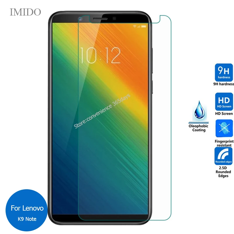 2 шт. закаленное стекло для Lenovo Z6 Lite Z5 Pro S5 K9 Note K6 Enjoy A5S Z5S K5 2018 Защитная стеклянная