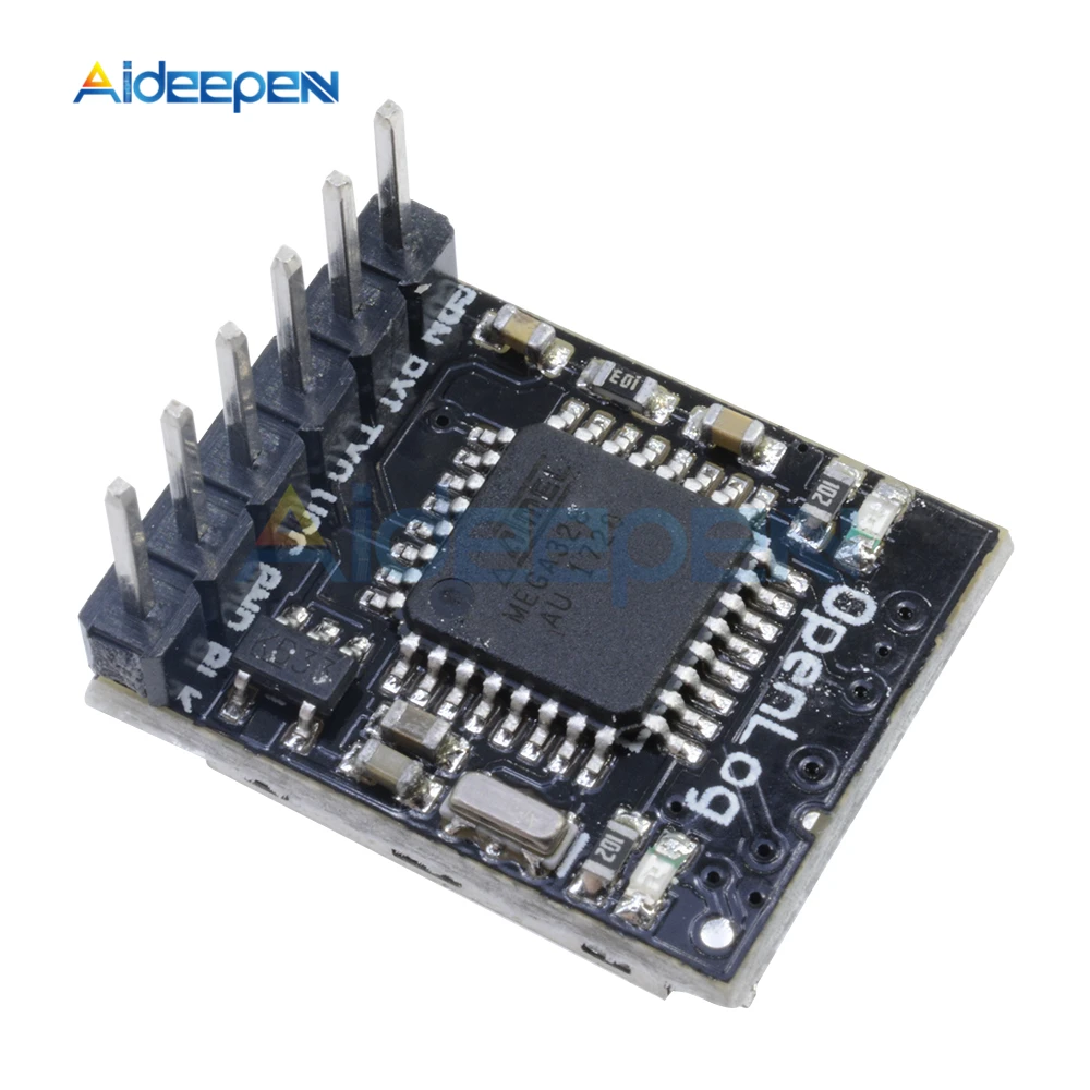 Регистратор данных Openlog Serial с открытым исходным кодом ATmega328 Поддержка Micro SD