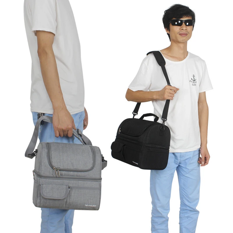 Теплоизоляционная сумка для новорожденных двухслойная кормления с бутылкой